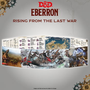 DnD 5e - Dungeon Masters Screen - Eberron Rising From the Last War